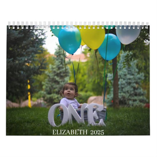 EIN JAHR ALT "IHR BABYNAMEN" 12 Monate Kalender (Titelbild)