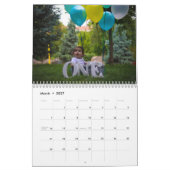 EIN JAHR ALT "IHR BABYNAMEN" 12 Monate Kalender (Mär 2027)