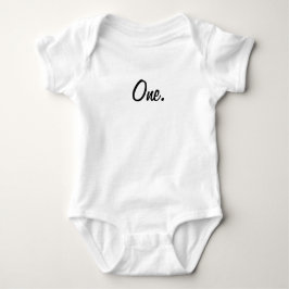 Ein Jahr alter Baby Bodysuit Baby Strampler