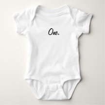 Ein Jahr alter Baby Bodysuit