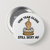 Ein Jahr älter Button (Vorne & Hinten)