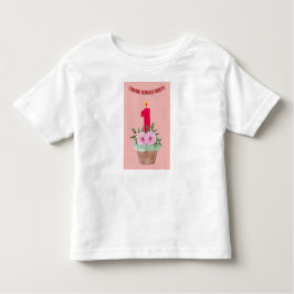 Ein Jahr alter Happy Birthday Shirt Design