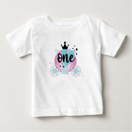 EIN JAHR ALTES PRINCESS-SHIRT BABY T-SHIRT