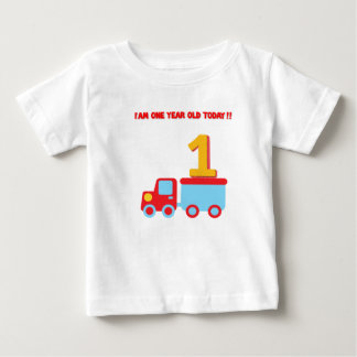 Ein Jahr altes Shirt Happy Birthday