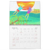 Ein Jahr am Strandkalender Kalender (Feb 2027)
