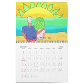 Ein Jahr am Strandkalender Kalender (Mär 2026)