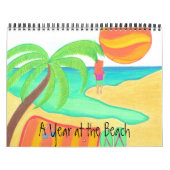 Ein Jahr am Strandkalender Kalender (Titelbild)