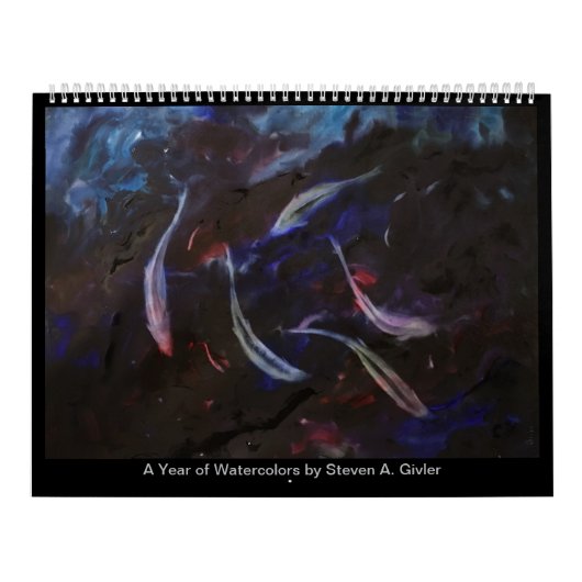 Ein Jahr Aquarellbilder von Steven A. Givler Kalender (Titelbild)