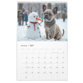 Ein Jahr der Adorable Hunde Kalender (Jan 2027)