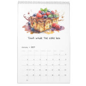 Ein Jahr der Backinspiration Kalender (Jan 2027)