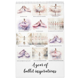 Ein Jahr der Ballettinspirierung Kalender