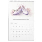 Ein Jahr der Ballettinspirierung Kalender (Mär 2026)