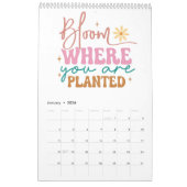 Ein Jahr der bunten Motivationen Kalender (Jan 2026)