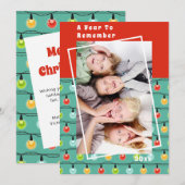 Ein Jahr der Erinnerung an das moderne Weihnachtsf (Vorne/Hinten)