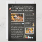 Ein Jahr der Erinnerung | Weihnachts-Flyer (Vorderseite)