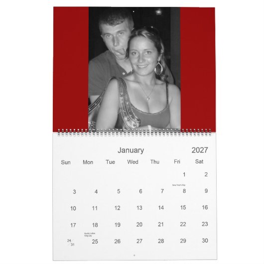 Ein Jahr der Erinnerungen... Kalender (Jan 2027)