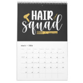 Ein Jahr der Haarstylist-Inspirationen Kalender (Mär 2026)