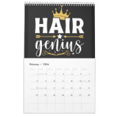 Ein Jahr der Haarstylist-Inspirationen Kalender (Feb 2026)