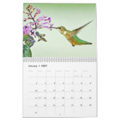 Ein Jahr der Humingvögel Kalender (Jan 2027)
