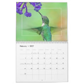 Ein Jahr der Humingvögel Kalender (Feb 2027)