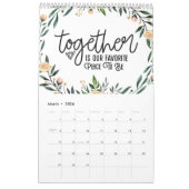 Ein Jahr der Inspiration für die Familie Kalender (Mär 2026)