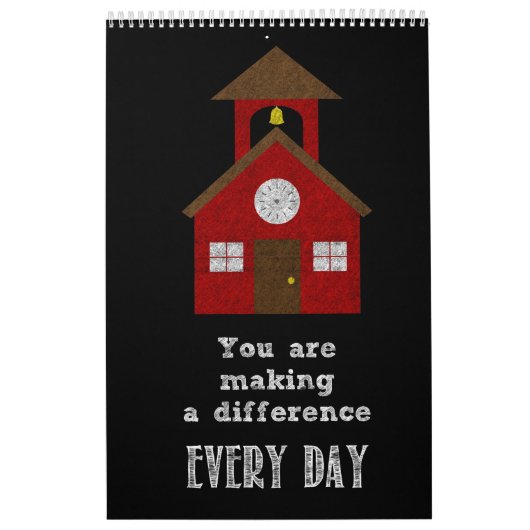 Ein Jahr der Inspiration für Lehrer Kalender (Titelbild)