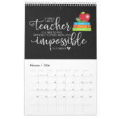 Ein Jahr der Inspiration für Lehrer Kalender (Feb 2026)