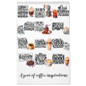 Ein Jahr der Kaffeeinflüsse Kalender (Titelbild)