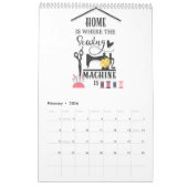 Ein Jahr der Nähinspirationen Kalender (Feb 2026)