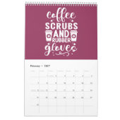 Ein Jahr der Pflegeinspirationen Kalender (Feb 2027)