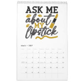 Ein Jahr der Schönheitsmotivation Kalender (Mär 2027)