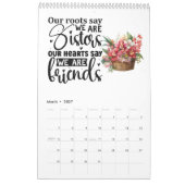 Ein Jahr der Schwesterinspiration Kalender (Mär 2027)