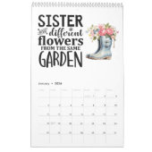 Ein Jahr der Schwesterinspiration Kalender (Jan 2026)