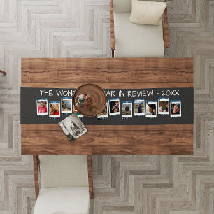 Ein Jahr der Überprüfung   Instagram Foto Table Ru Kurzer Tischläufer
