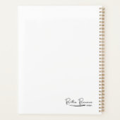 Ein Jahr der Viel Glück Planer (Rückseite)