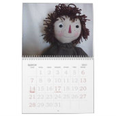 Ein Jahr der Volkskunst durch angewiderte Katzen Kalender (Mär 2027)