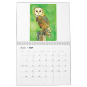 Ein Jahr der Wildnis - Illustrierter Mauerkalender Kalender (Mär 2027)