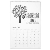 Ein Jahr der Zuhause-Inspiration Kalender (Jan 2027)