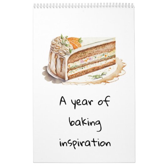 Ein Jahr des Backen Inspiration Kalender (Titelbild)