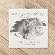 Ein Jahr des ersten Hochzeitstages