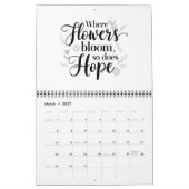 Ein Jahr des Inspirationskalenders Kalender (Mär 2027)