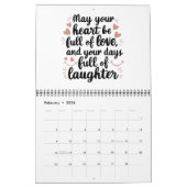 Ein Jahr des Inspirationskalenders Kalender (Feb 2026)
