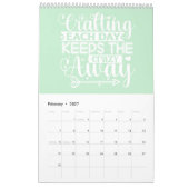 Ein Jahr des Kunsthandwerks Kalender (Feb 2027)