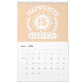 Ein Jahr des Kunsthandwerks Kalender (Mär 2026)