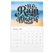 Ein Jahr des positiven Denkens Kalender (Feb 2027)