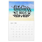 Ein Jahr des positiven Denkens Kalender (Mär 2026)