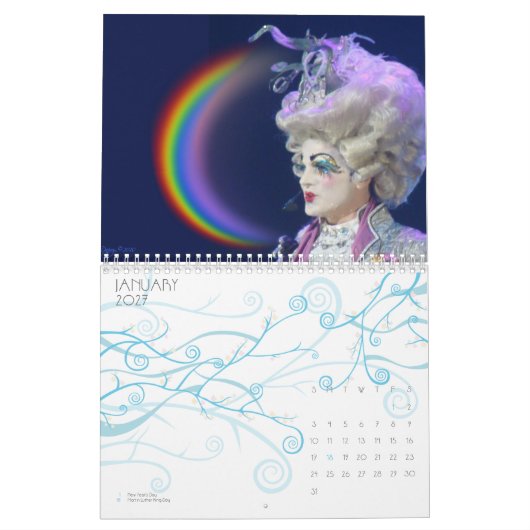 Ein Jahr des Unsinnes! Kalender (Jan 2027)