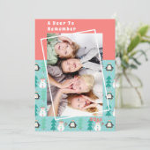 Ein Jahr Erinnerung an das Weihnachtsfest im Schne (Stehend Vorderseite)