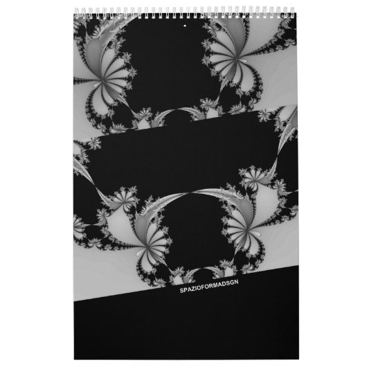 Ein Jahr im Fraktal-Gartenkalender Kalender (Titelbild)