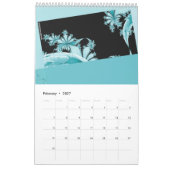 Ein Jahr im Fraktal-Gartenkalender Kalender (Feb 2027)